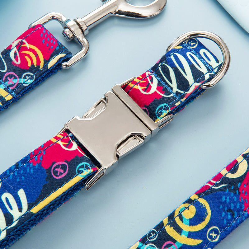 Pet Collar Leash Set